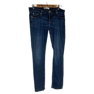 Y2K Indie Sleaze Womens Vintage Levis 524 Too Superlow stretch dark wash Y2K 13M